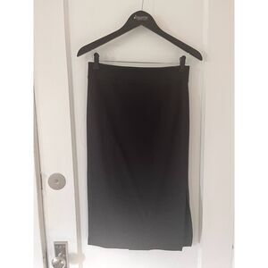 NWT Womens Standard James Perse Pencil Skirt Charcoal Gray Size 26